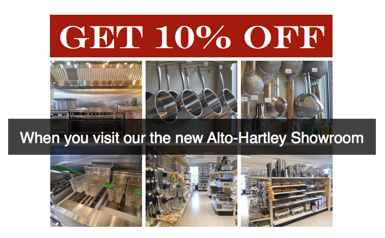 Alto Hartley Discount for Commercial Foodservice Operators