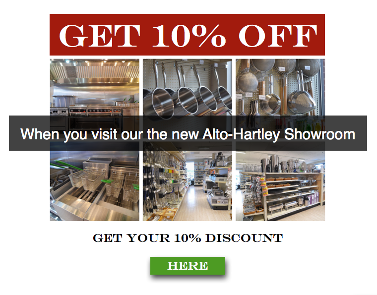 Alto Hartley Showroom Discount Foodservice CTA