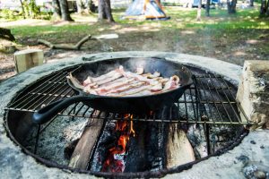 campfire cast iron cooking